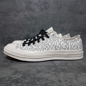 CONVERSE Chuck Taylor All Star 70 Low My Story Shoes Mens 9 Womens 11‎ Off White